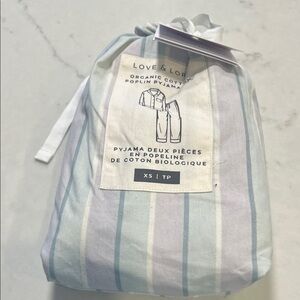 Love & Lore Striped Pajama Set